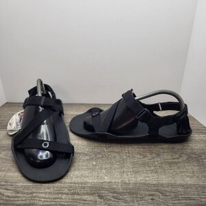 Xero Shoes Z-Trek Barefoot Hiking Trail Sandals Men's Size 10 Minimalist Black